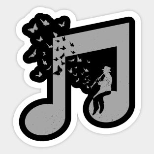 Clarinet Music Sticker